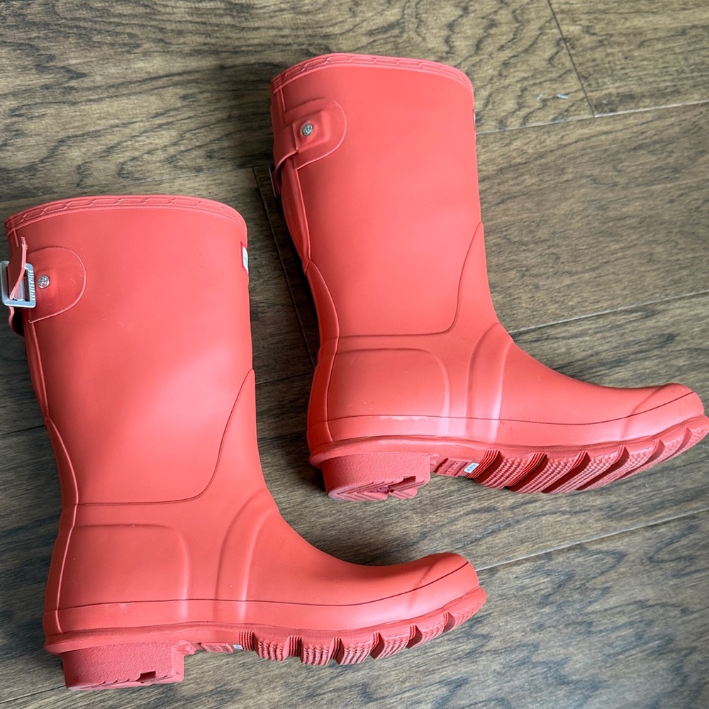 Hunter red Waterproof Boots - Picture 5 of 8